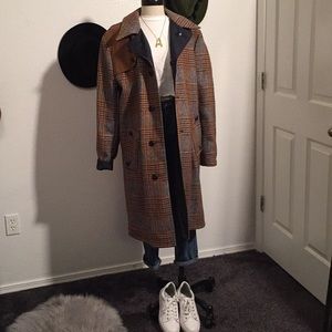 Plaid Coat